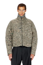Diesel Upcycled felted jacket - Jackets - Man -