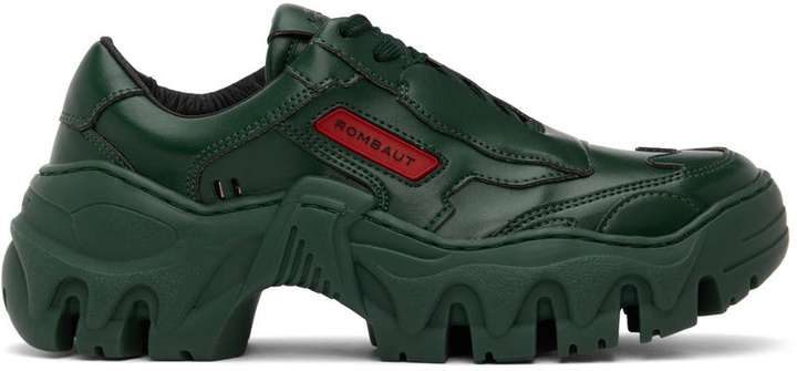 Photo: Rombaut SSENSE Exclusive Green Boccaccio II Sneakers