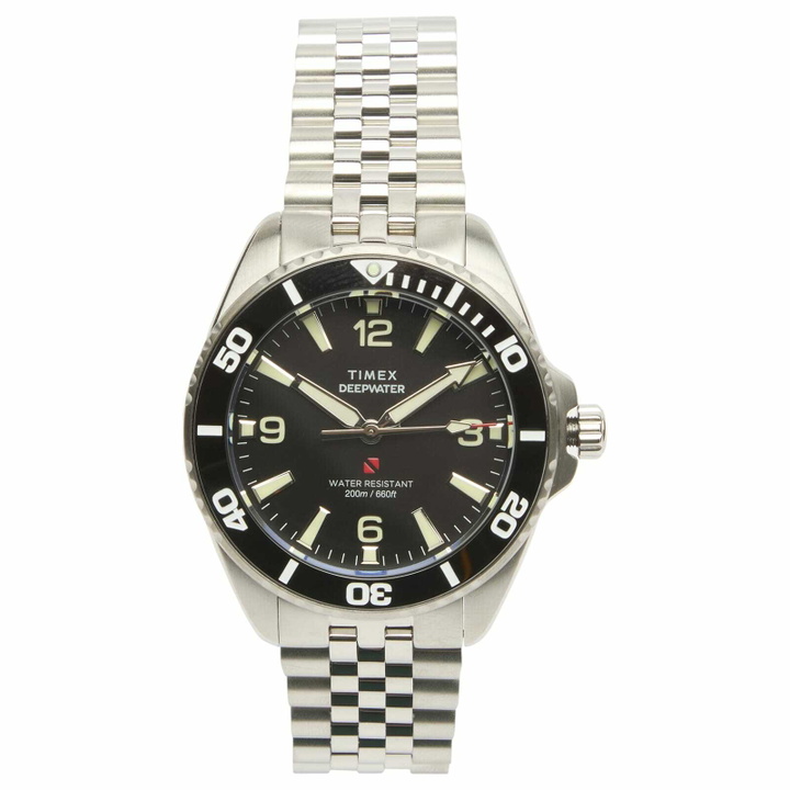 Photo: Timex Deepwater Arctic Watch in Silver/Black 