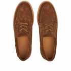 EasyMoc Men's Rockland 3-Eye Shoe in Snuff Suede