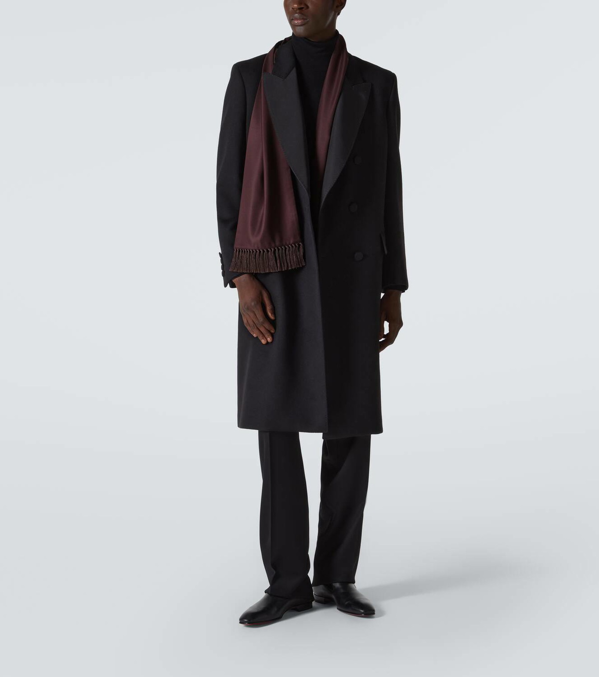 Loro Piana Double-breasted cashmere coat