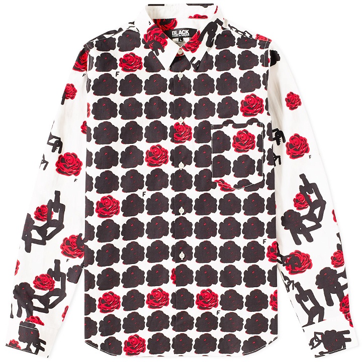 Photo: Comme des Garçons Black Rose Chain Shirt