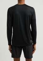 ON Core Logo Stretch-jersey top Black