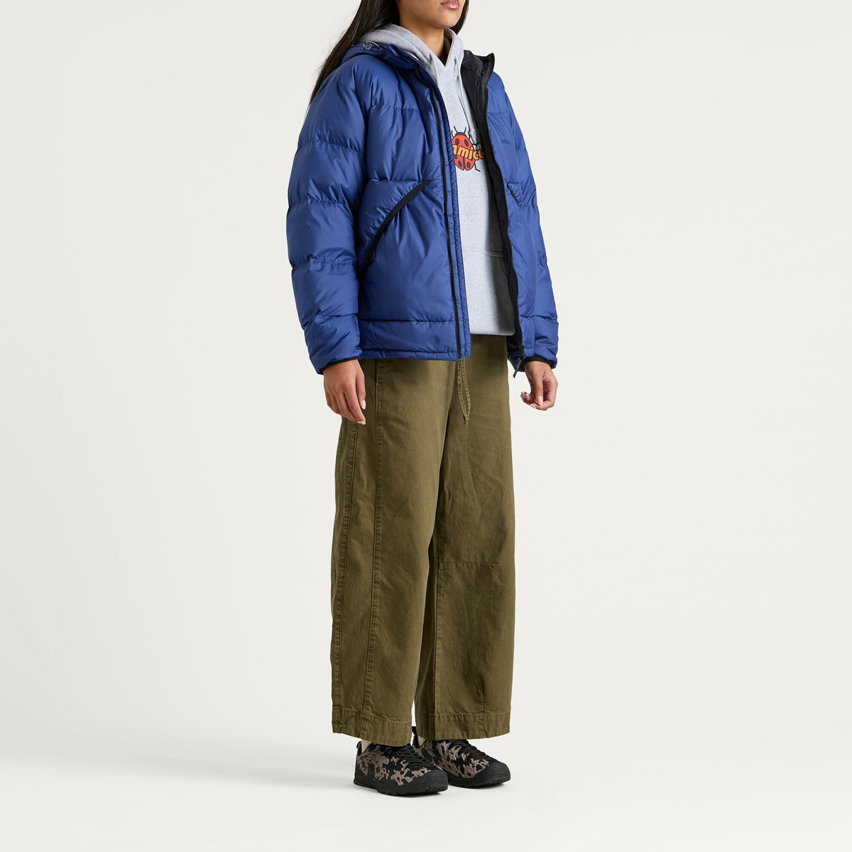 Gramicci Women's Coldfront Down Jacket in Navy