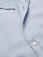 DOPPIAA - Lyocell-Twill Shirt - Blue