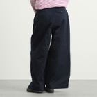 Beams Boy Women's Wide Leg Chino Pant in D.Navy