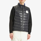 Moncler Men's Shiny Menelao Vest in Black