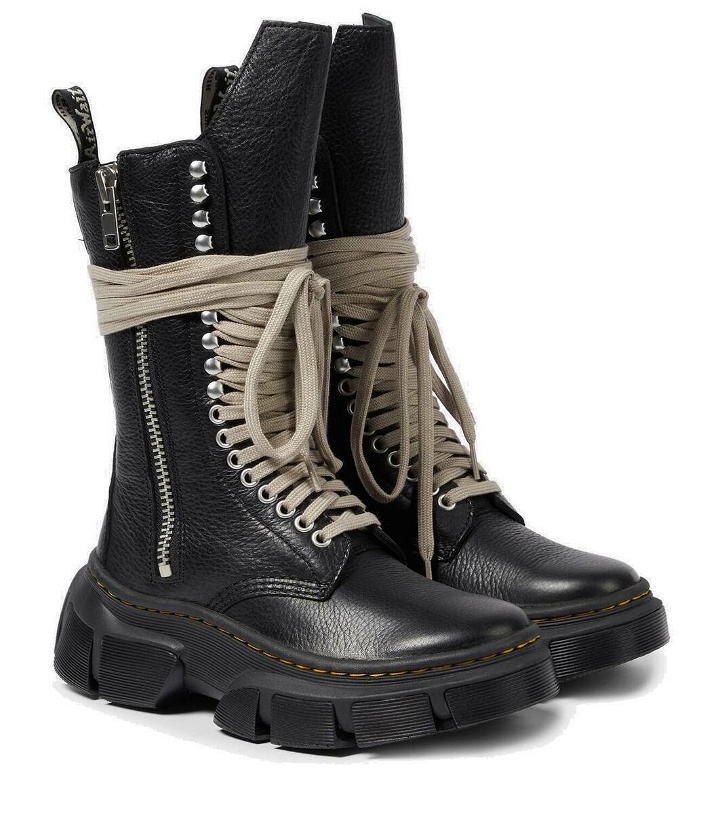 Photo: Rick Owens x Dr. Martens 1918 DMXL leather boots