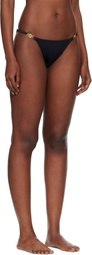 Versace Black Bikini Bottom