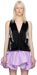 Kika Vargas Black Patsy Vest