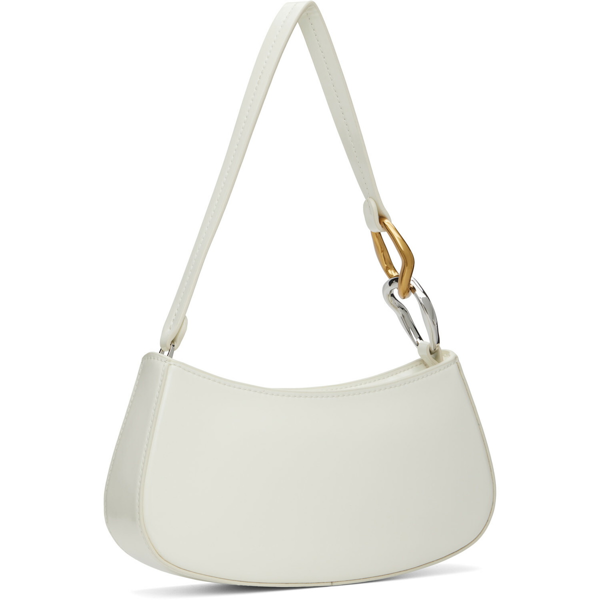 Staud White Ollie Bag