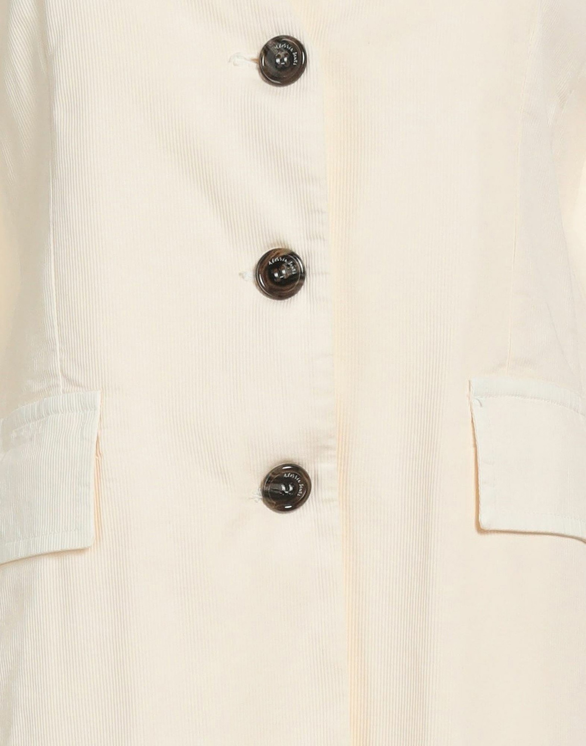 Alessia Santi Womens Blazer Cream