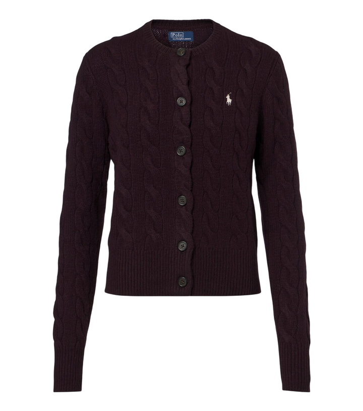 Photo: Polo Ralph Lauren Cable-knit wool and cashmere cardigan