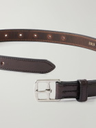 Yuketen - 2.5cm Stirrup Leather Belt - Brown