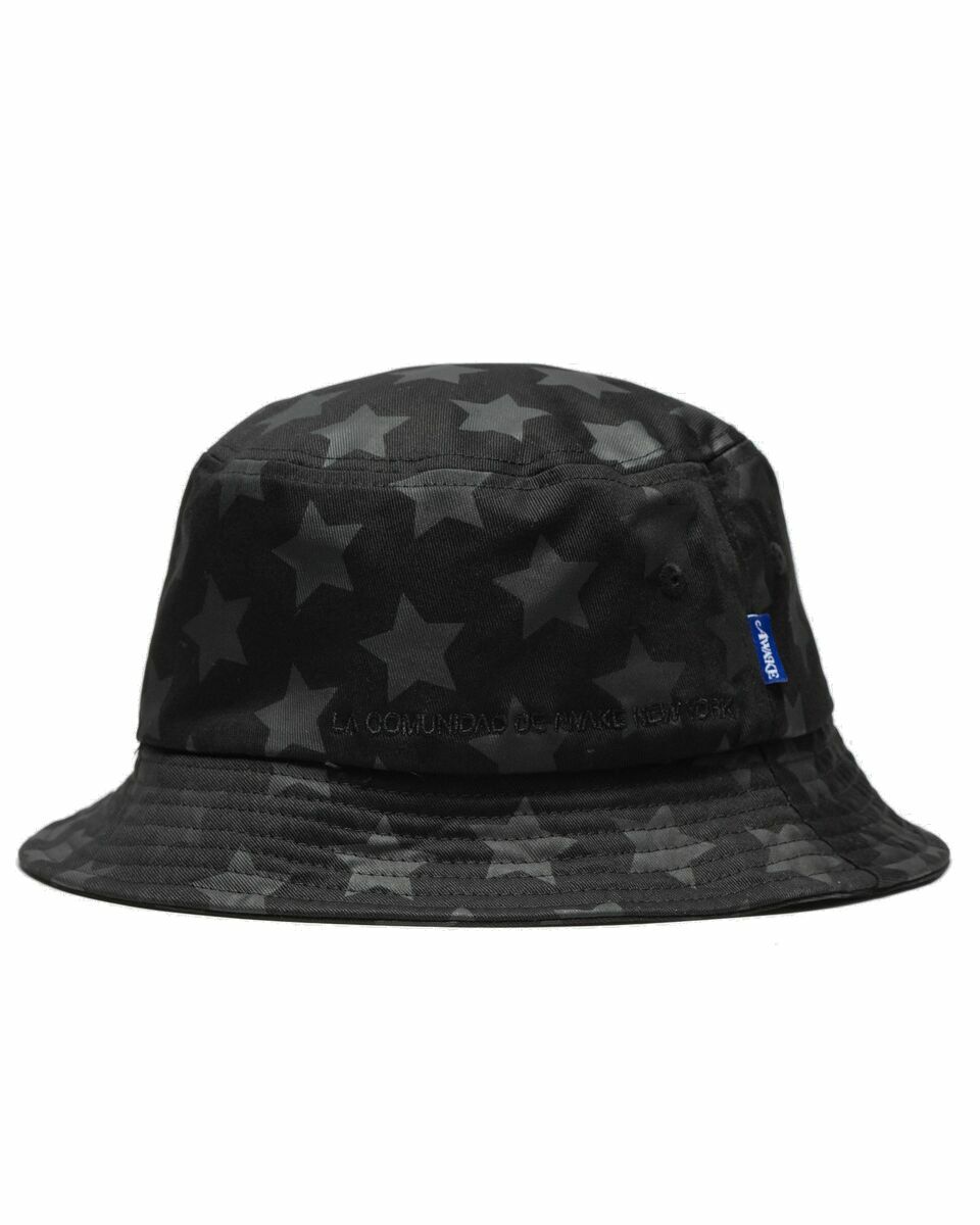Photo: Awake Star Bucket Hat Black - Mens - Hats