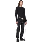 Rick Owens Black Champion Edition Pentagram Bodysuit