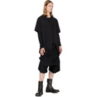 Julius Black Tactical Kite Shorts