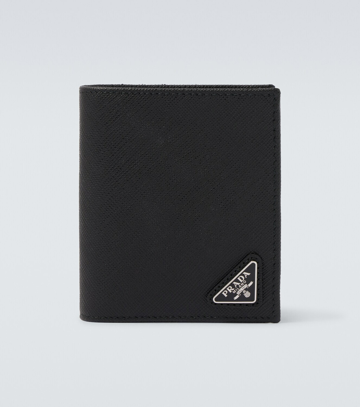 Prada Logo Saffiano leather wallet