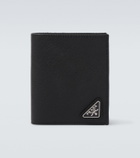 Prada Logo Saffiano leather wallet