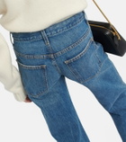 Khaite Kerrie Jean mid-rise wide-leg jeans