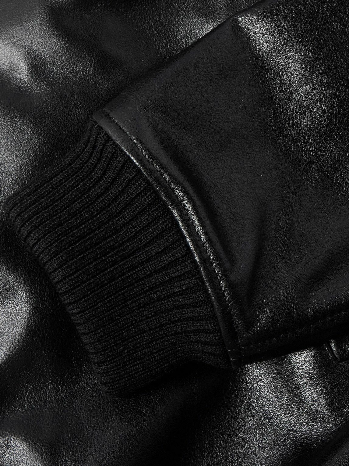 Our Legacy - Pharos Leather Bomber Jacket - Black Our Legacy