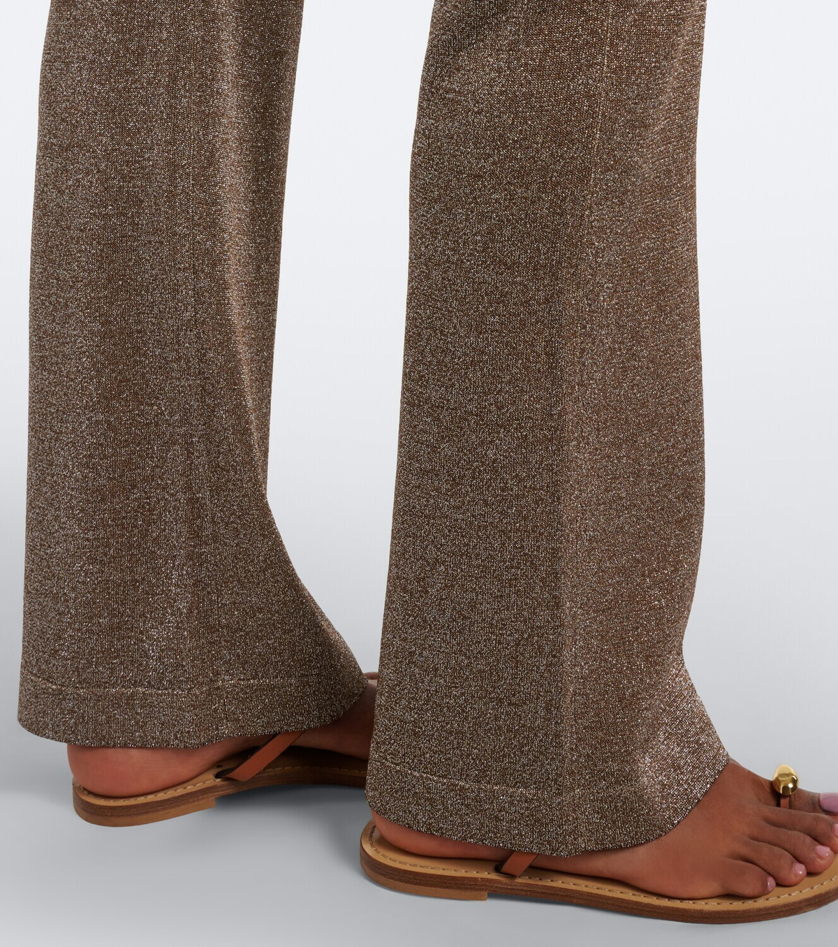 Missoni Lamé flared pants