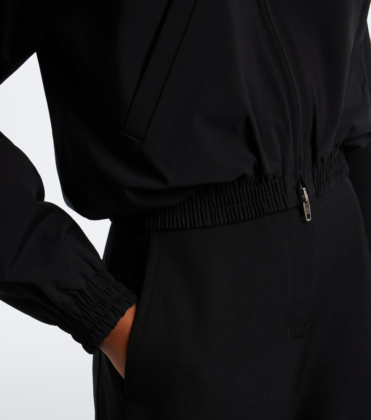 Balenciaga Cotton-blend blouson jacket