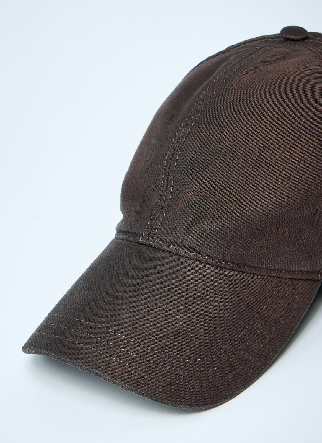 Prada Logo Plaque Baseball Cap