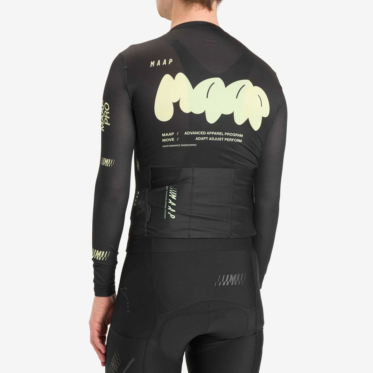 MAAP Men's Aerate Pro Air Long Sleeve Jersey 3.0 in Black