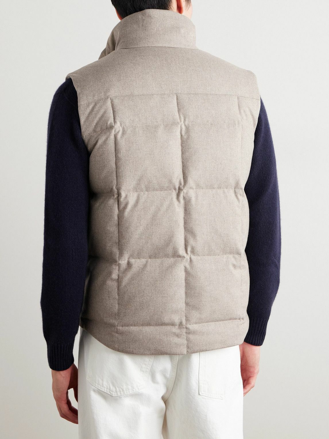 Valstar - Olly Quilted Shell Down Gilet - Neutrals