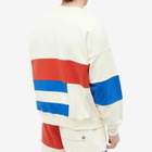 Billionaire Boys Club Men's Cut & Sew Panelled Crew Sweat in Cream