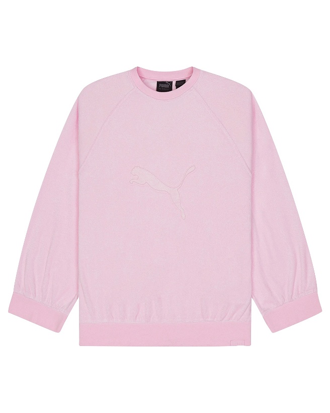 Photo: Fenty By Rihanna Wmns Crewneck Pullover Sweatshirt Pink
