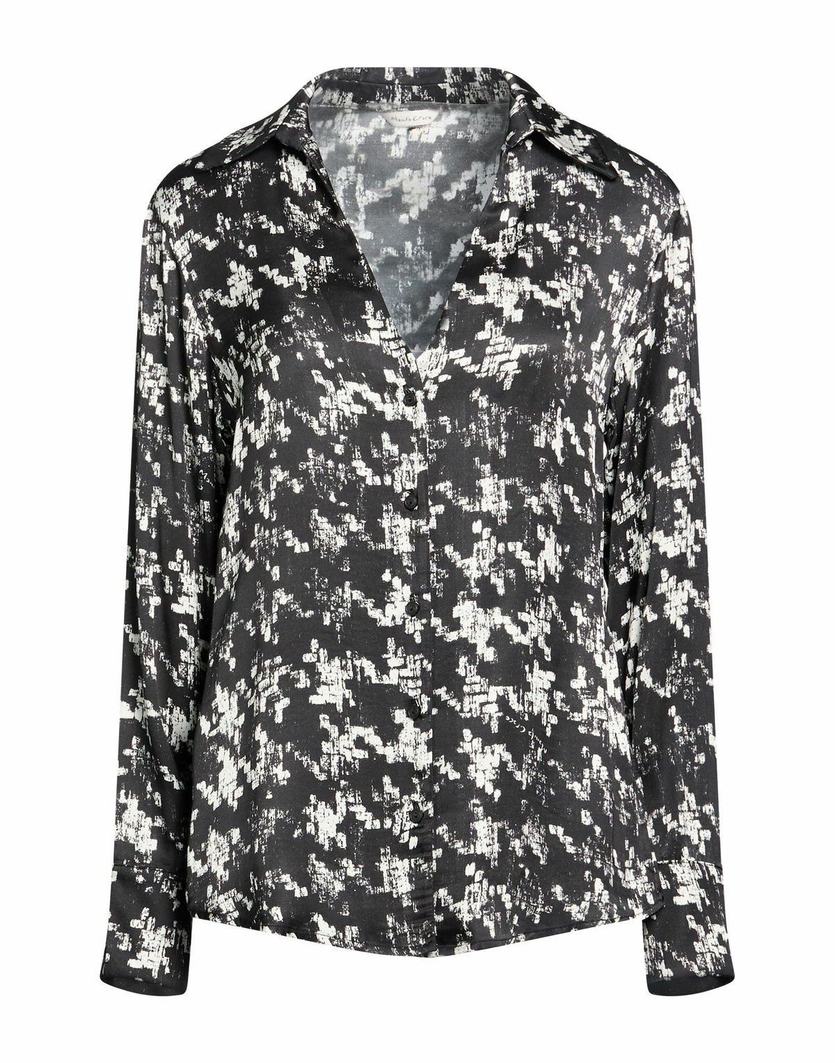 Manila Grace Womens Shirt in Black