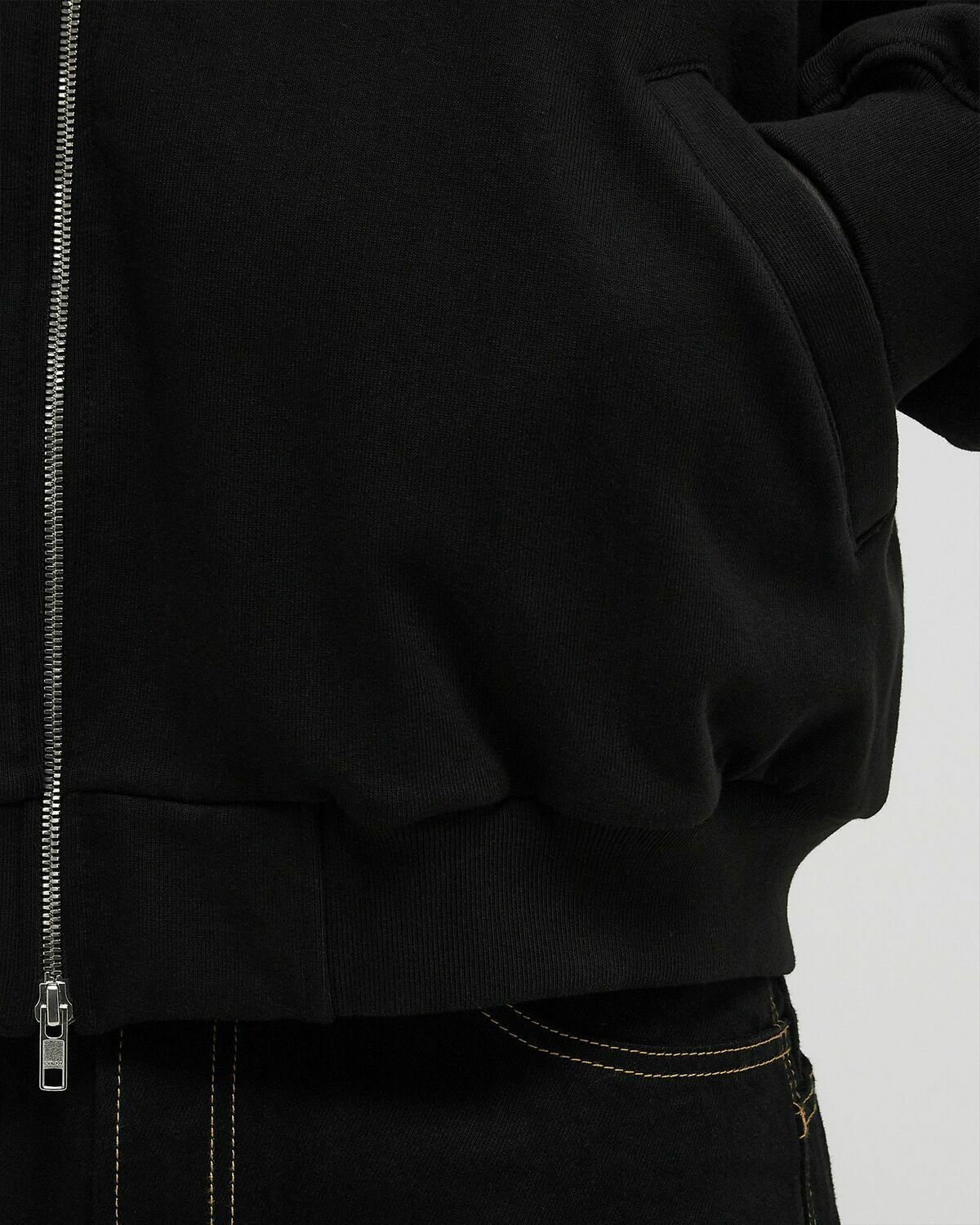 Kenzo KENZO POP EMBROIDERED BOMBER Black Mens Bomber Jacket