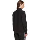 Champion Reverse Weave Black Half-Zip Sweatshirt