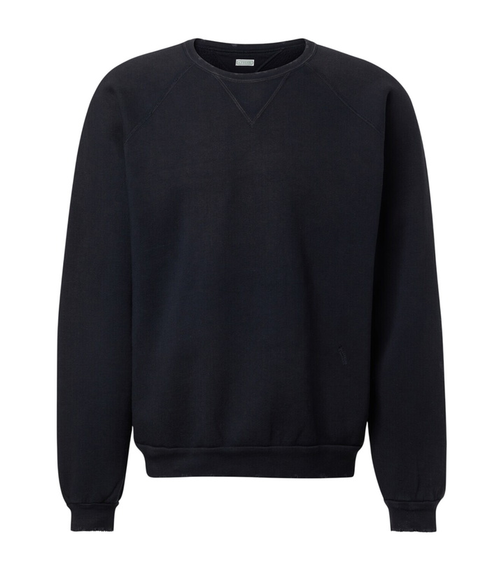 Photo: A.Presse Vintage cotton jersey sweatshirt