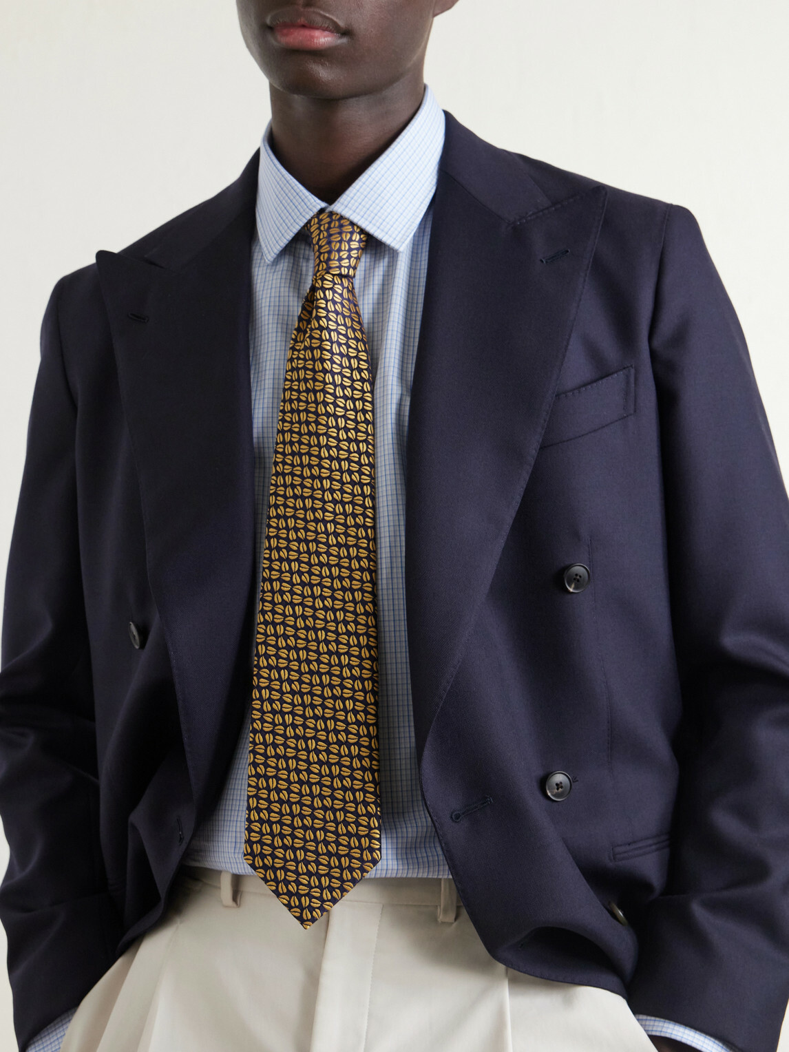 Charvet - 8.5cm Silk-Jacquard Tie