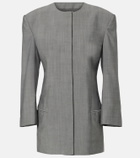 Calvin Klein Collection Parker wool jacket