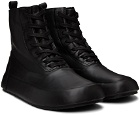 AMBUSH Black Leather Sneakers