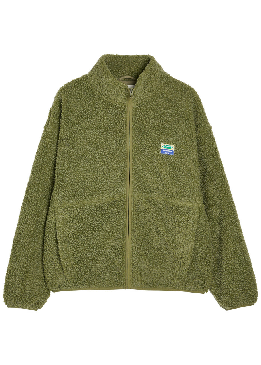 American Vintage Hoktown Fleece Jacket Green