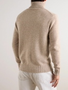 Allude - Cashmere Rollneck Sweater - Brown