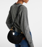 Chloé Bracelet Small suede top-handle bag