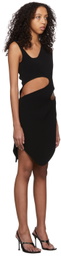 Lado Bokuchava Black Bauhaus Mini Dress