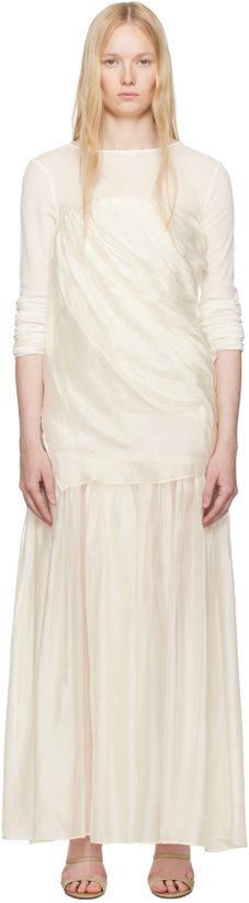Photo: The Garment Off-White Gilian Maxi Dress