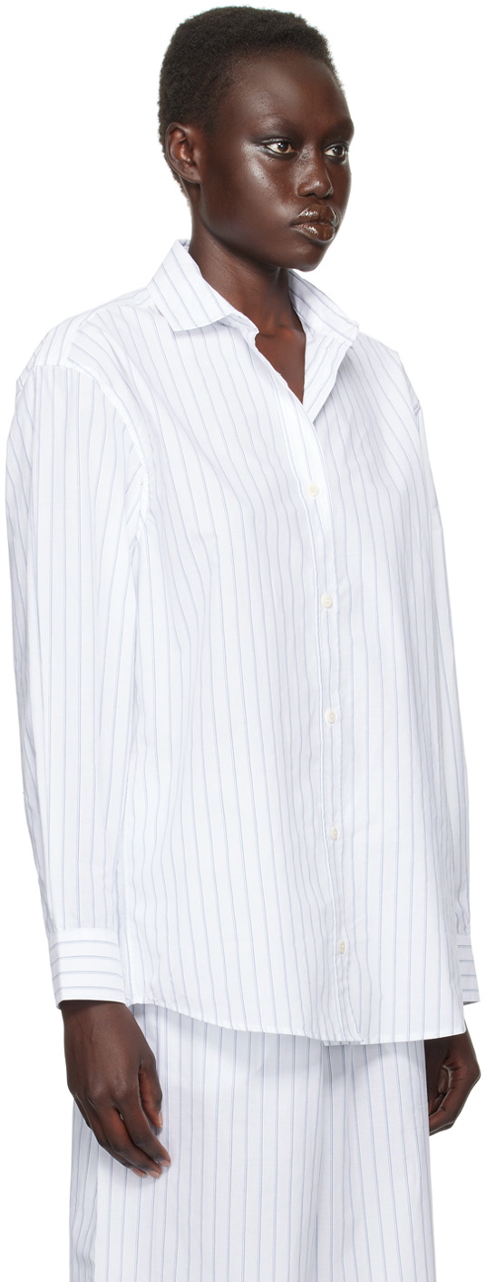 Baserange White & Blue Ole Shirt Baserange