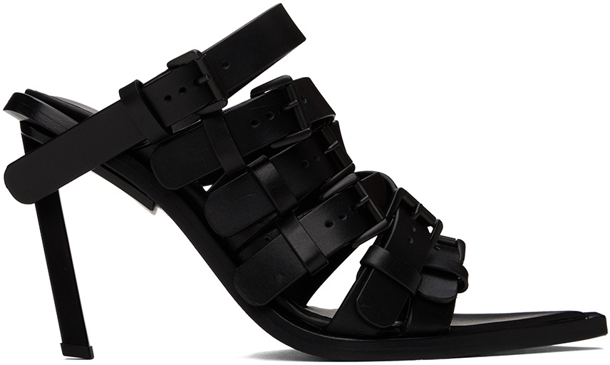 Ann Demeulemeester Black Nel Mules Ann Demeulemeester