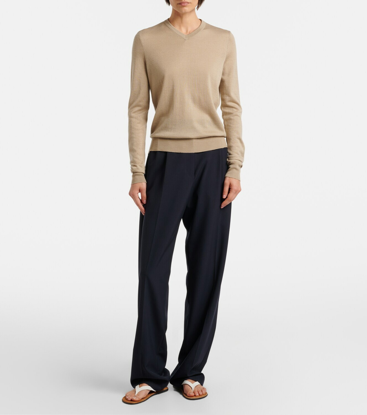 The Row Cashmere and silk sweater