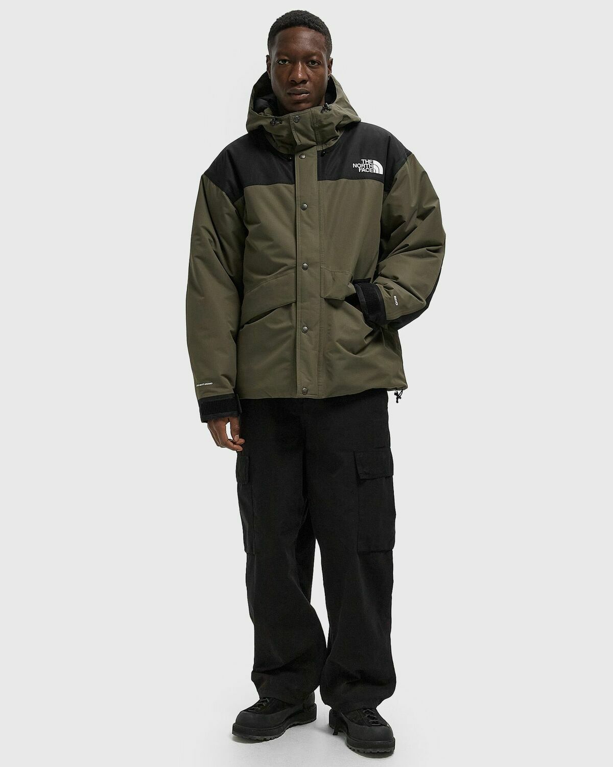 The North Face MOUNTAIN DOWN JACKET Green Mens Down & Puffer Jacket