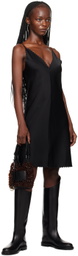Jil Sander Black Asymmetric Boots