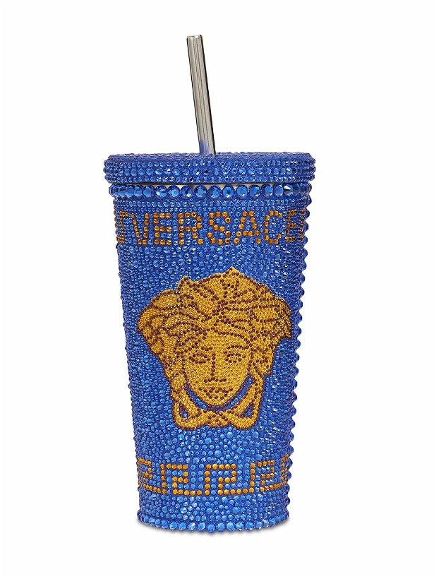 Photo: VERSACE - Medusa Crystal Embellished Travel Mug